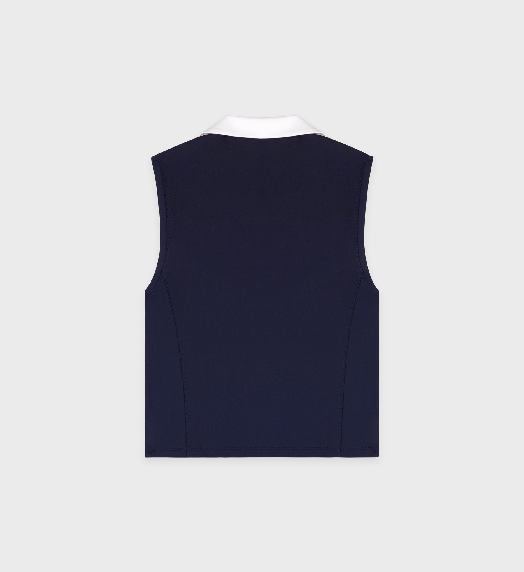 Eden Crest Sports Polo Vest - Navy/White