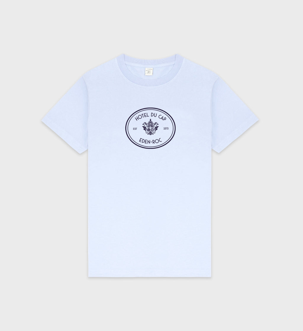 Eden Crest T-Shirt - Ciel/Navy