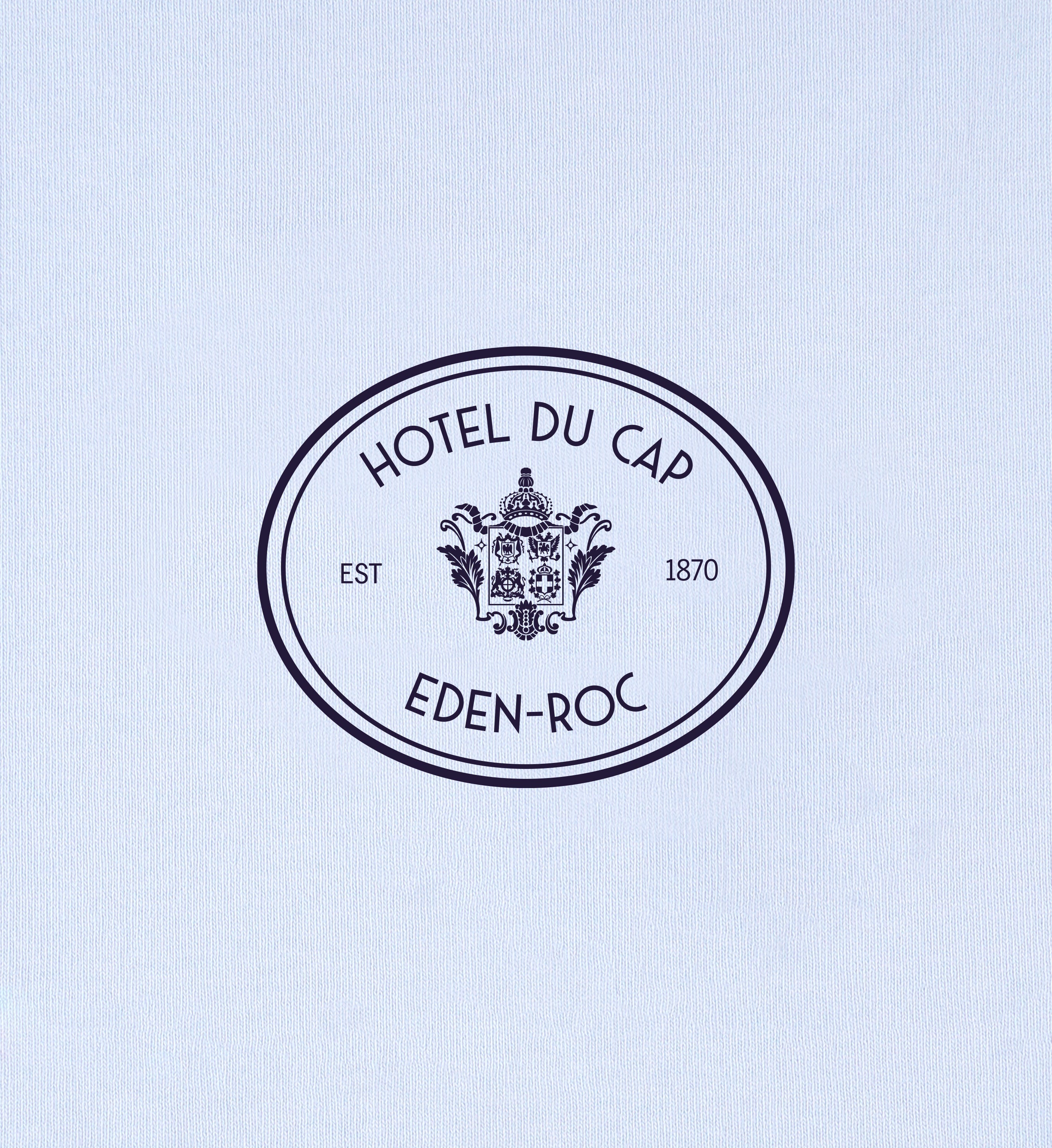 Eden Crest T-Shirt - Ciel/Navy