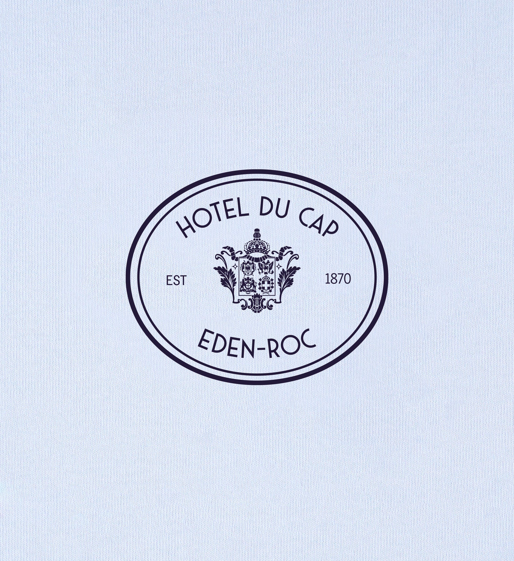Eden Crest T-Shirt - Ciel/Navy