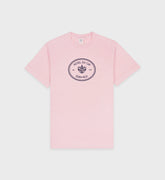 Eden Crest T-Shirt - Pink Dolphin/Navy