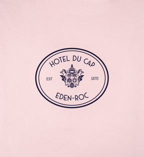 Eden Crest T-Shirt - Pink Dolphin/Navy