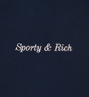 Eden Crest Varsity Jacket Women - Navy/White