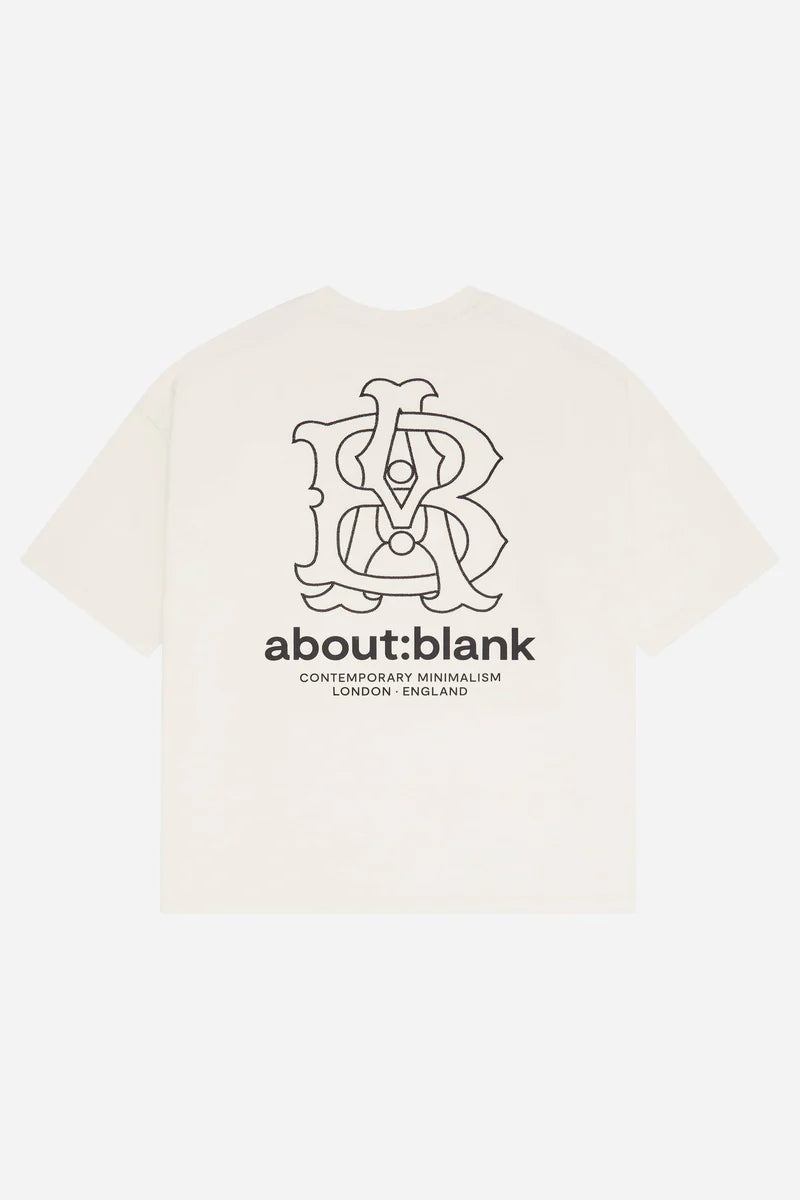 Emblem t-shirt - oat
