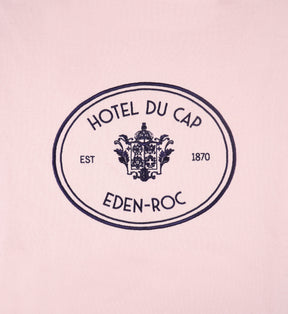 Eden Crest Crewneck - Pink Dolphin/Navy