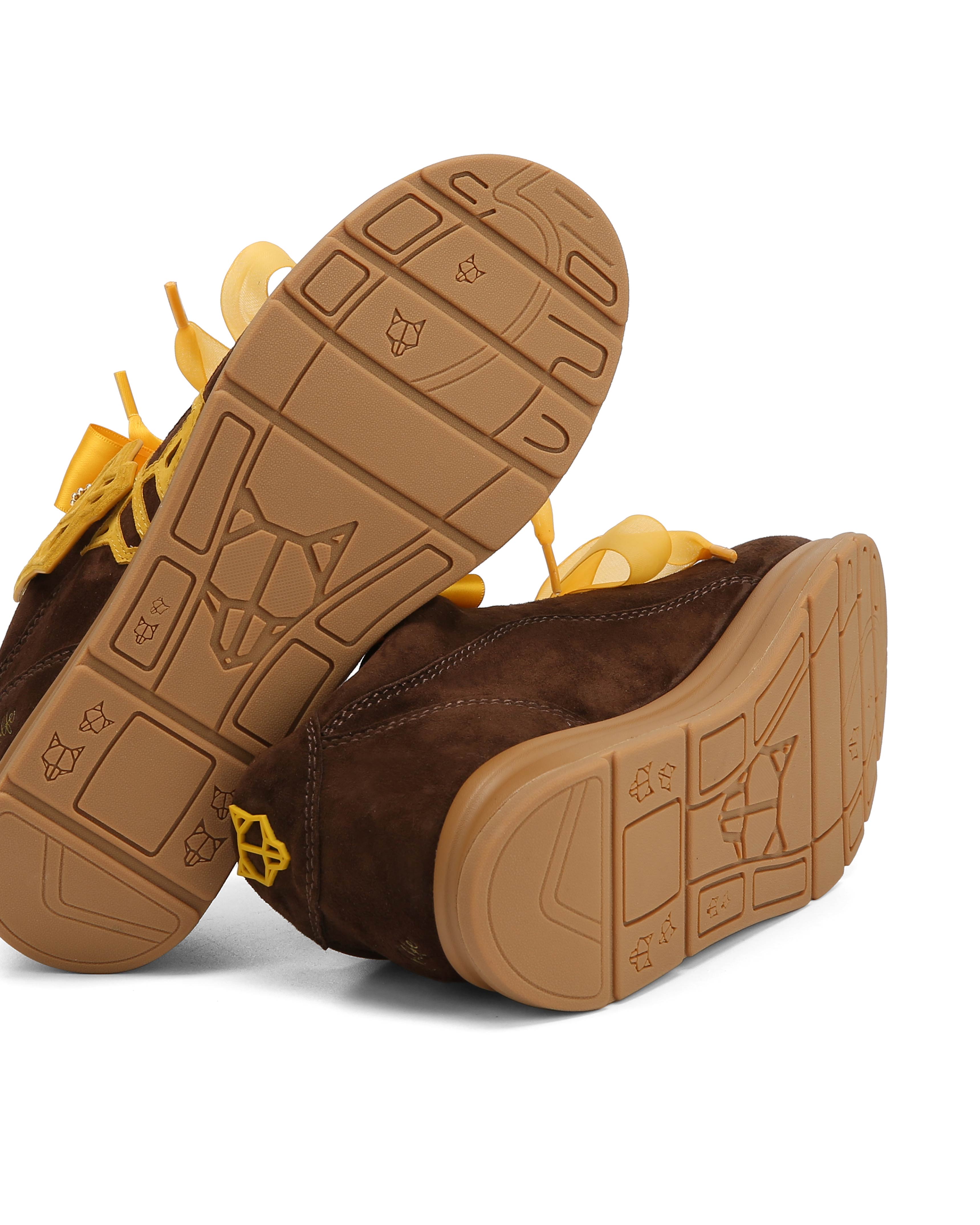 Expense Brown Suede