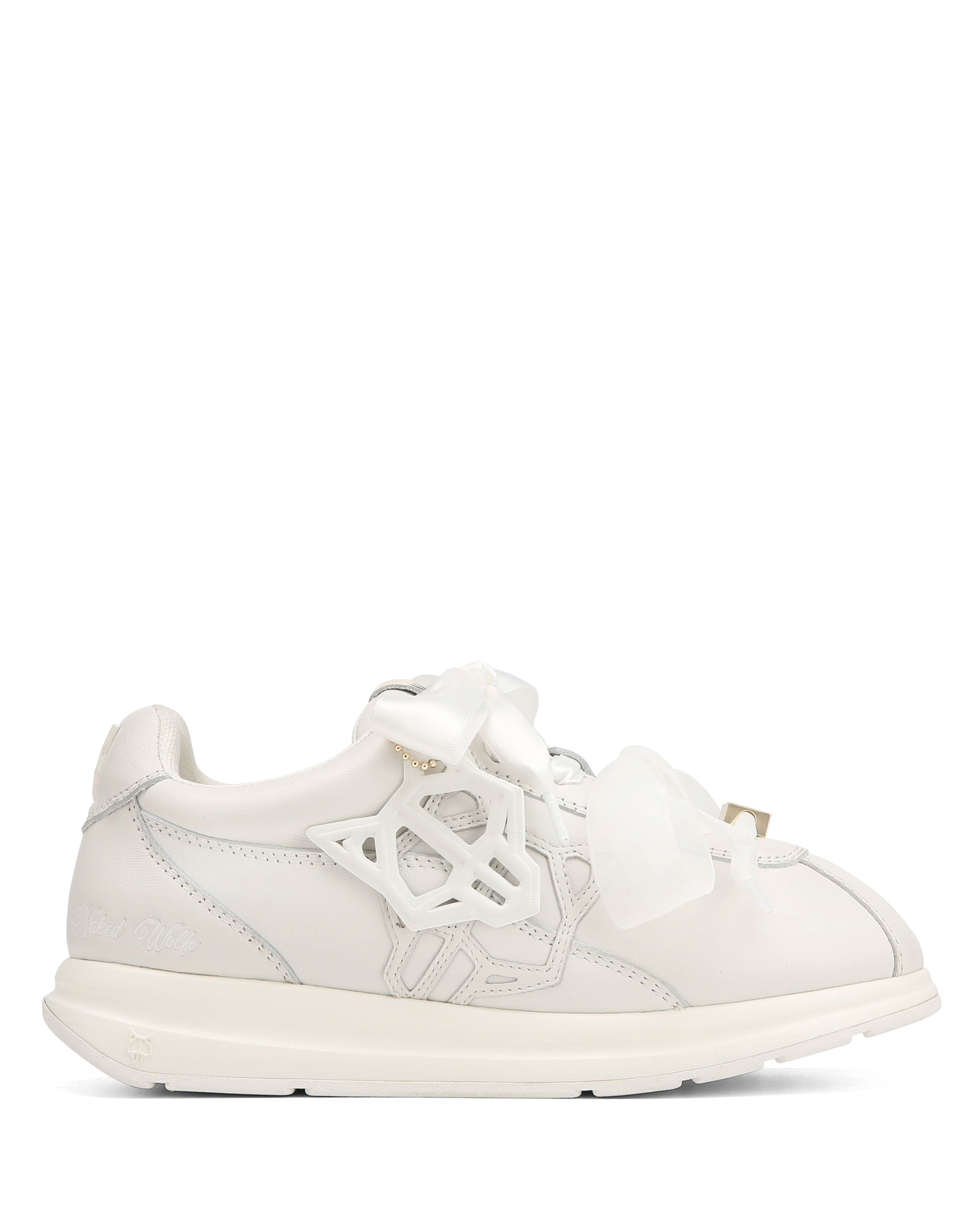 Expense White Leather