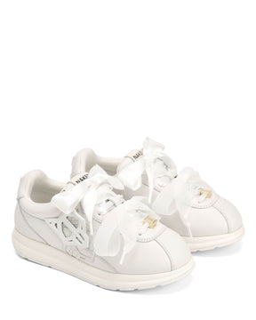 Expense White Leather