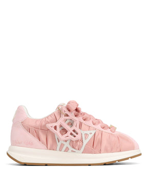 Expensed Pink Satin Scrunch