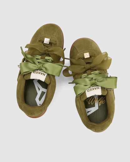 Expense Khaki Suede