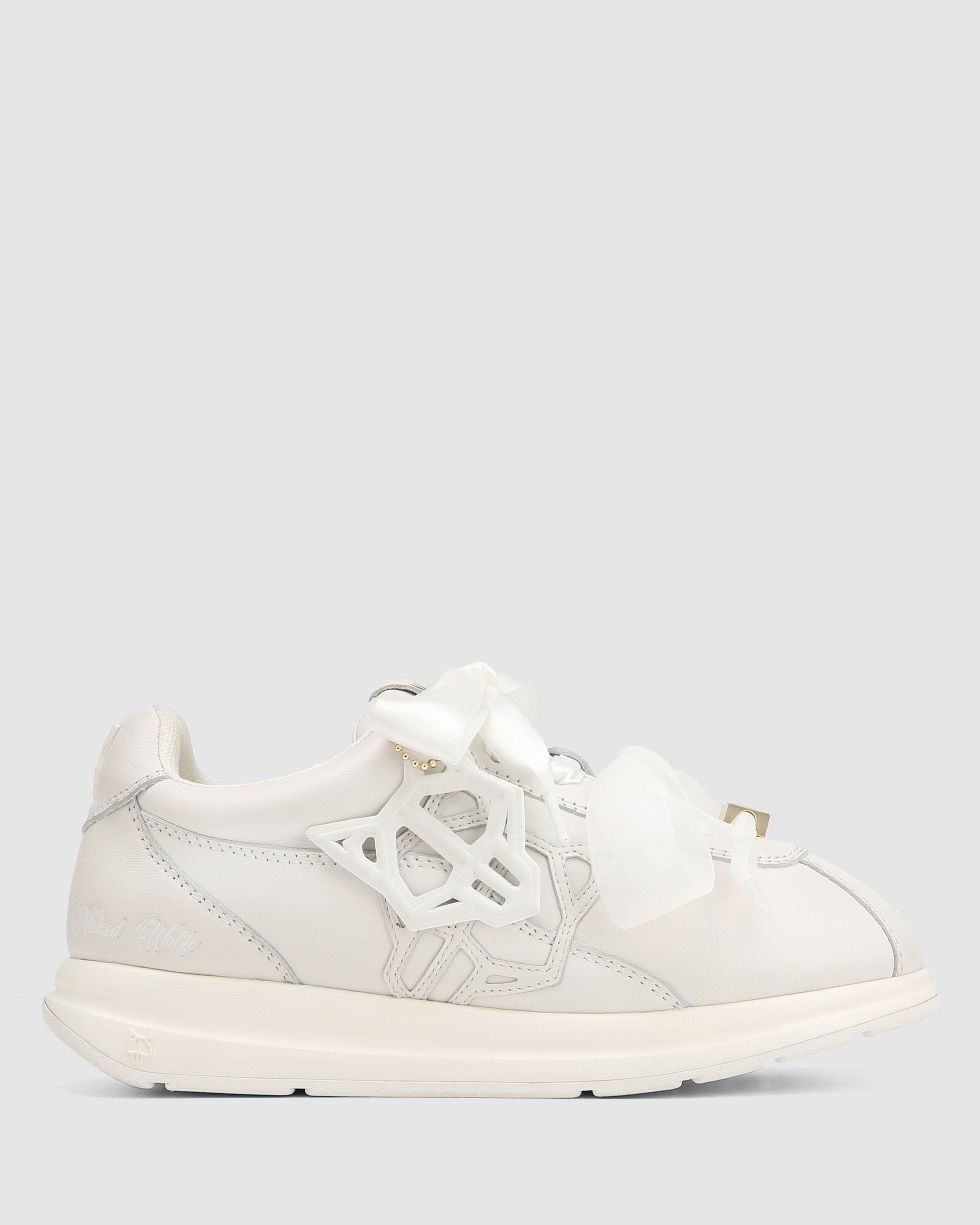 Expense White Leather