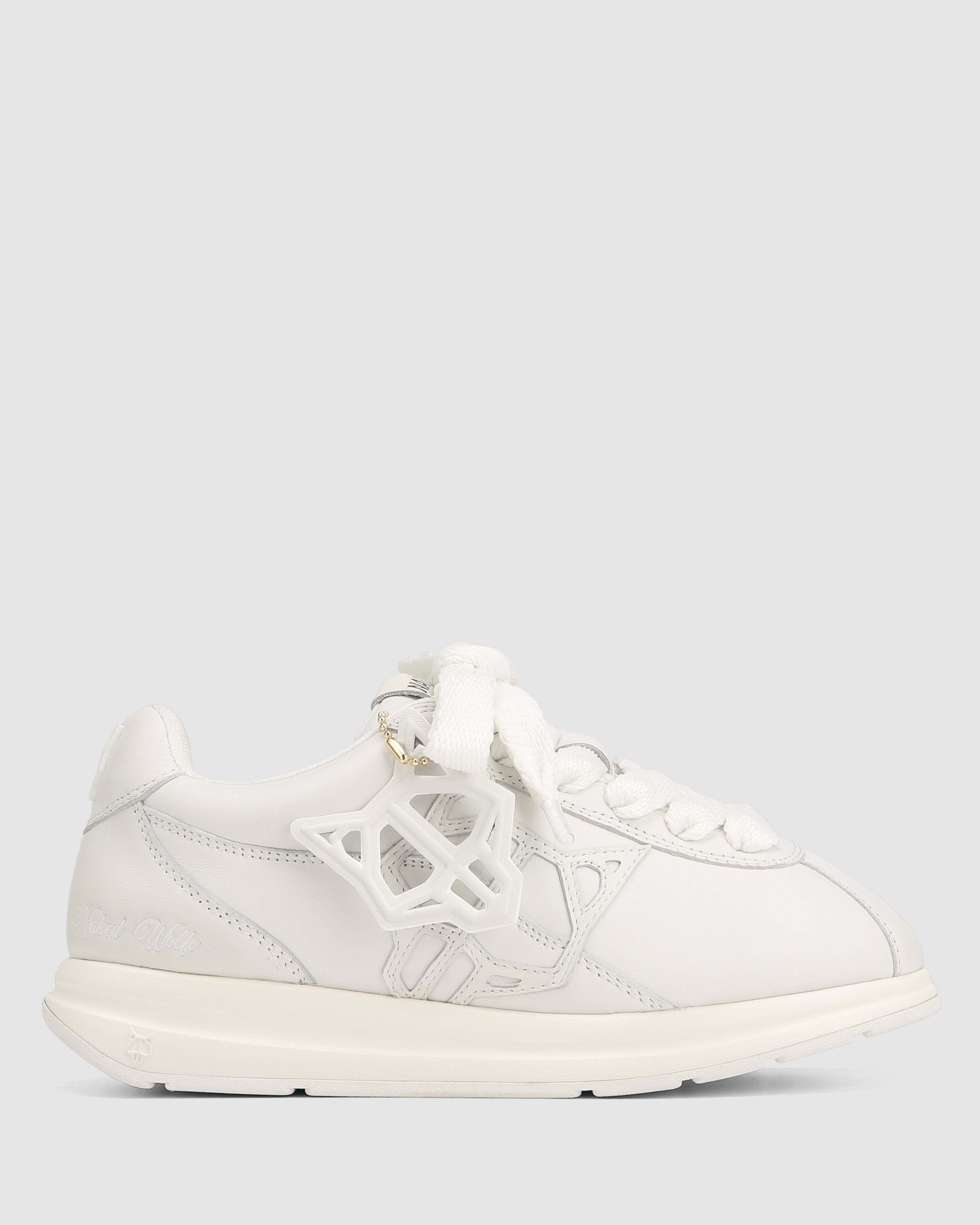 Expense White Leather