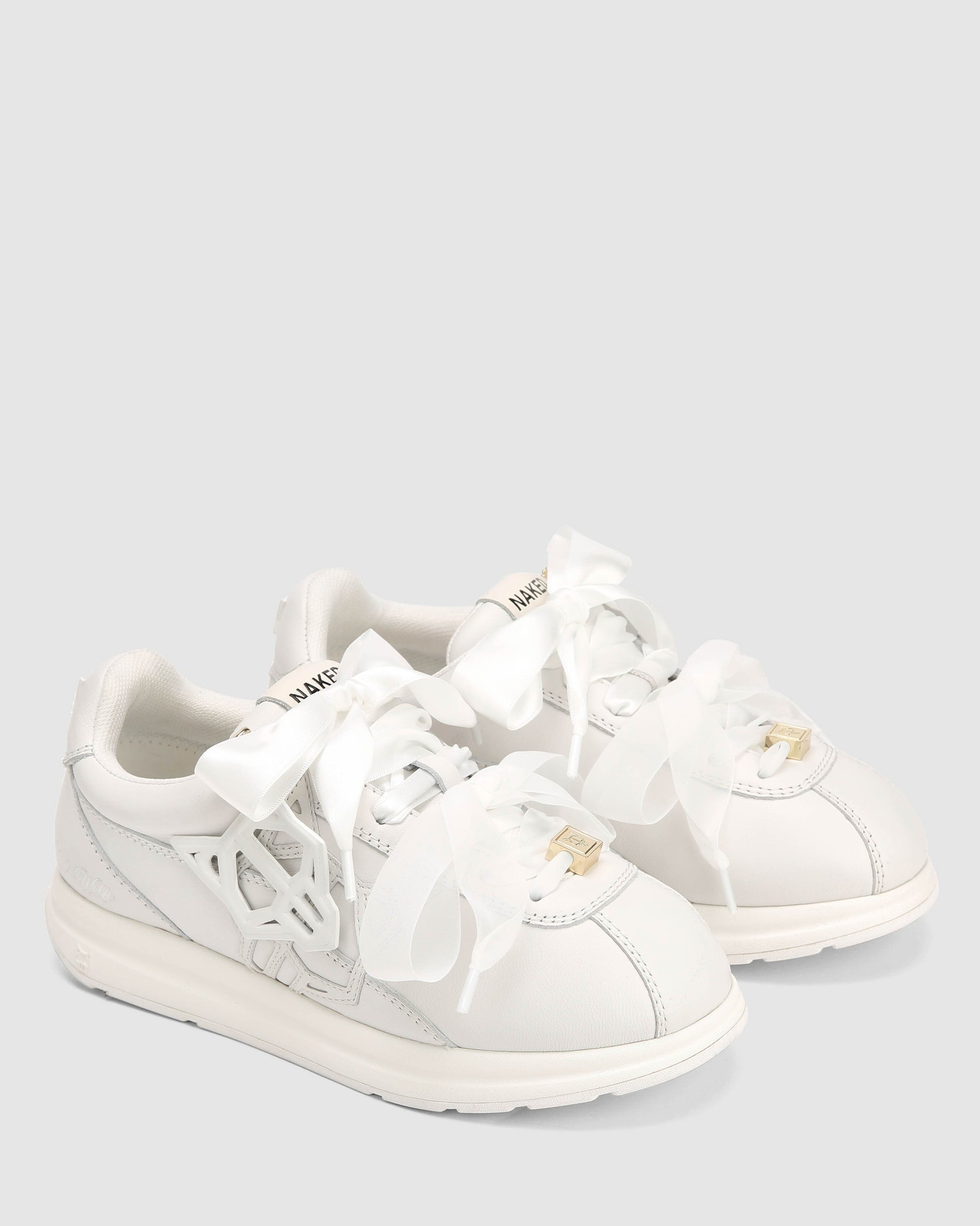 Expense White Leather