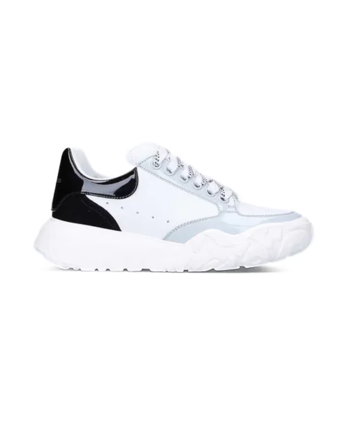 Chunky Low-Top Leather Sneakers