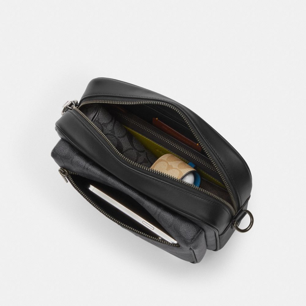 Elias Crossbody In Signature Canvas