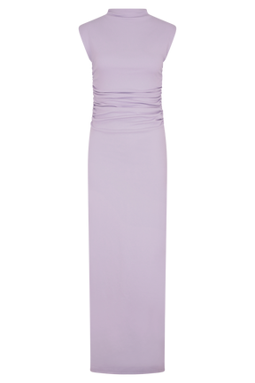 Elliot High Neck Sleeveless Maxi Dress - Lilac