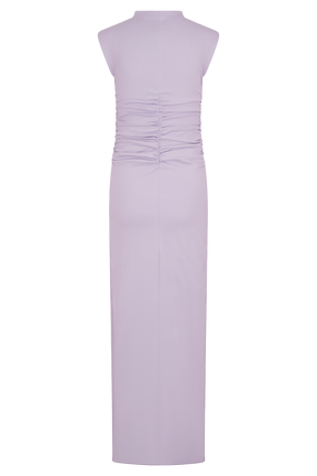 Elliot High Neck Sleeveless Maxi Dress - Lilac