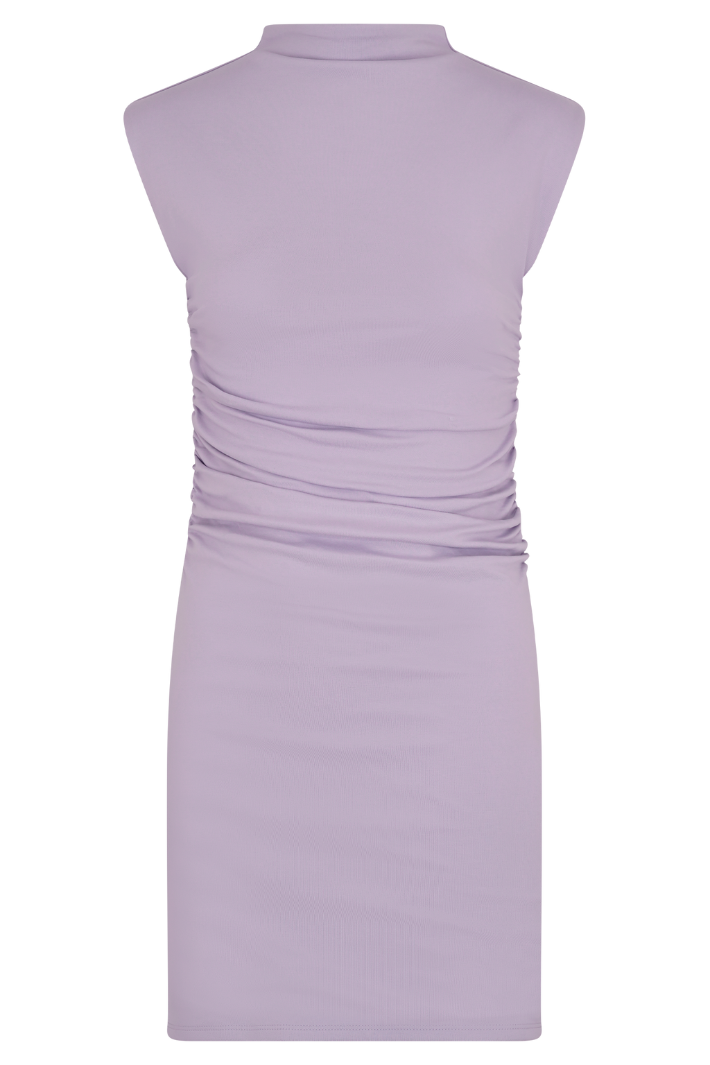 Elliot High Neck Sleeveless Mini Dress - Lilac