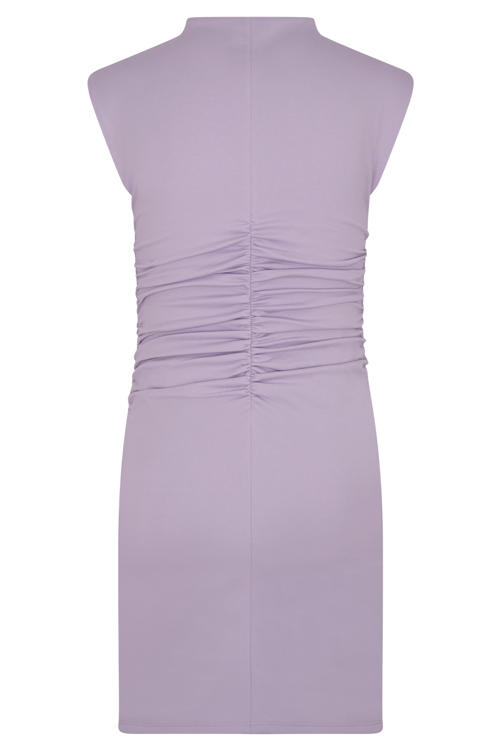 Elliot High Neck Sleeveless Mini Dress - Lilac