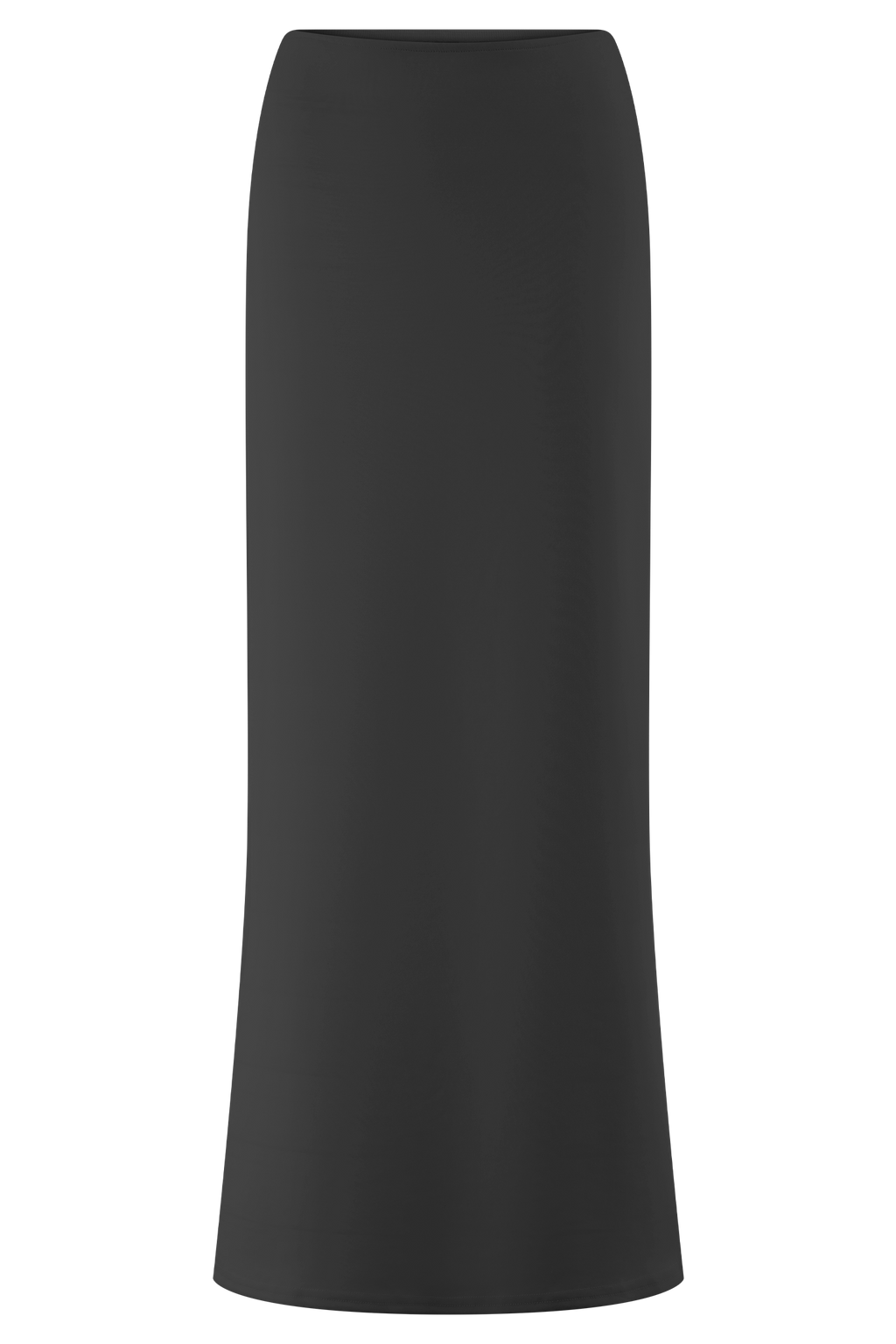 Eris Scuba Jersey Maxi Skirt - Black