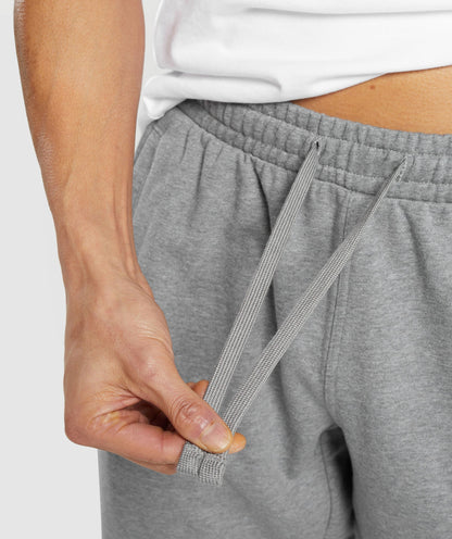Gymshark Essential Oversized Joggers - Charcoal Grey Marl
