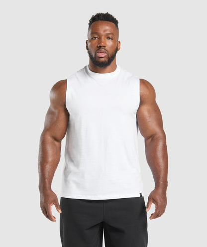 Gymshark Everyday Tank 2 Pack - White/Black