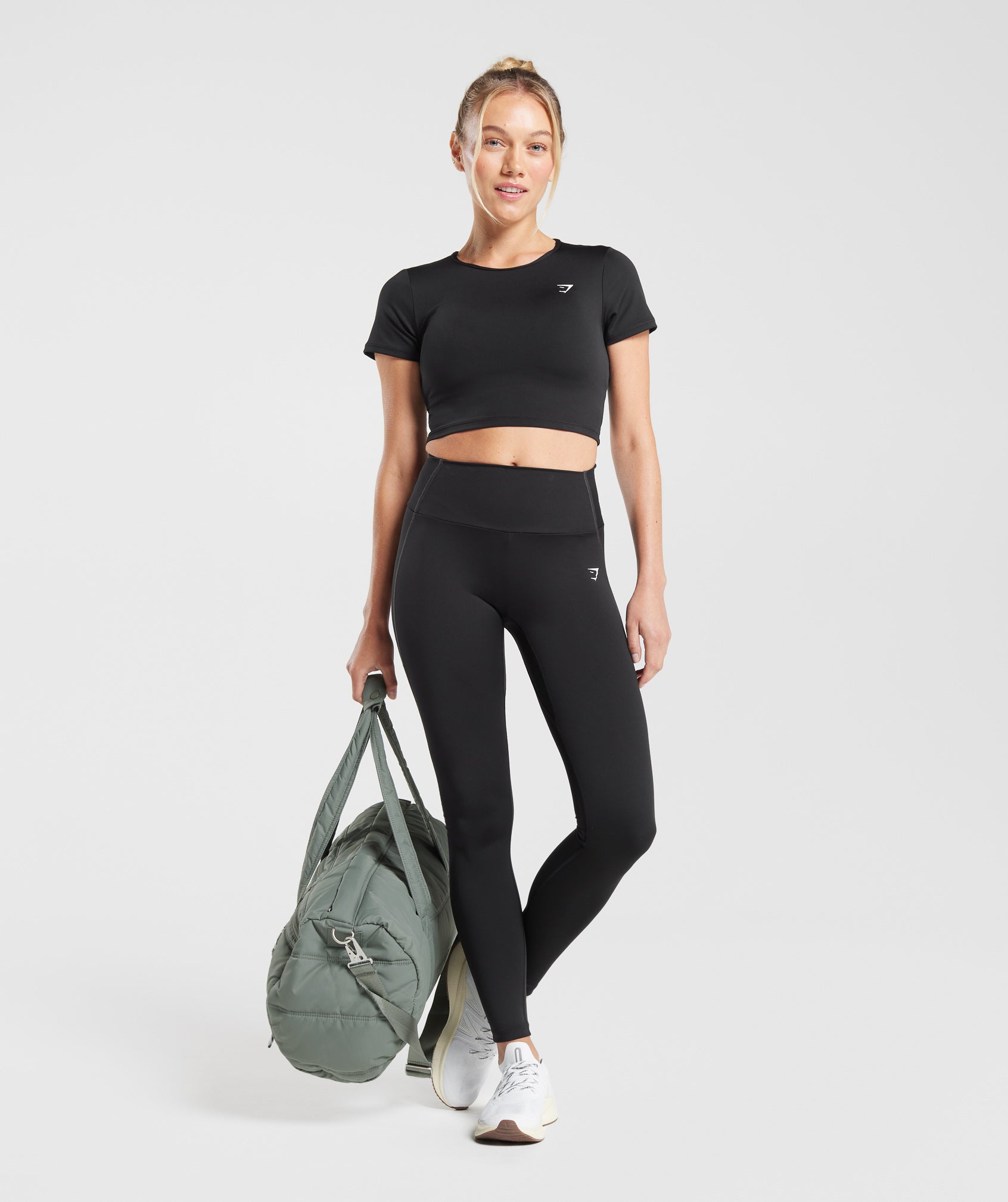 Gymshark Everyday Cap Sleeve T-Shirt - Black
