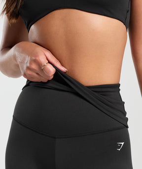 Gymshark Everyday Foldover Leggings - Black