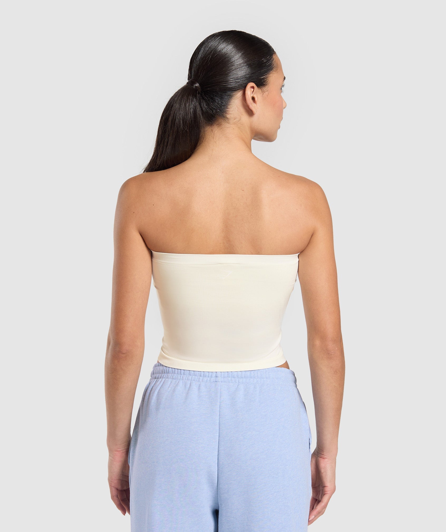 Gymshark Everyday Seamless Midi Tube Top - Soft White
