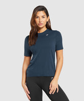 Gymshark Everyday Seamless T-Shirt - Navy