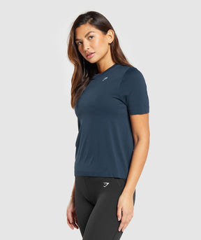 Gymshark Everyday Seamless T-Shirt - Navy