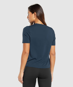 Gymshark Everyday Seamless T-Shirt - Navy