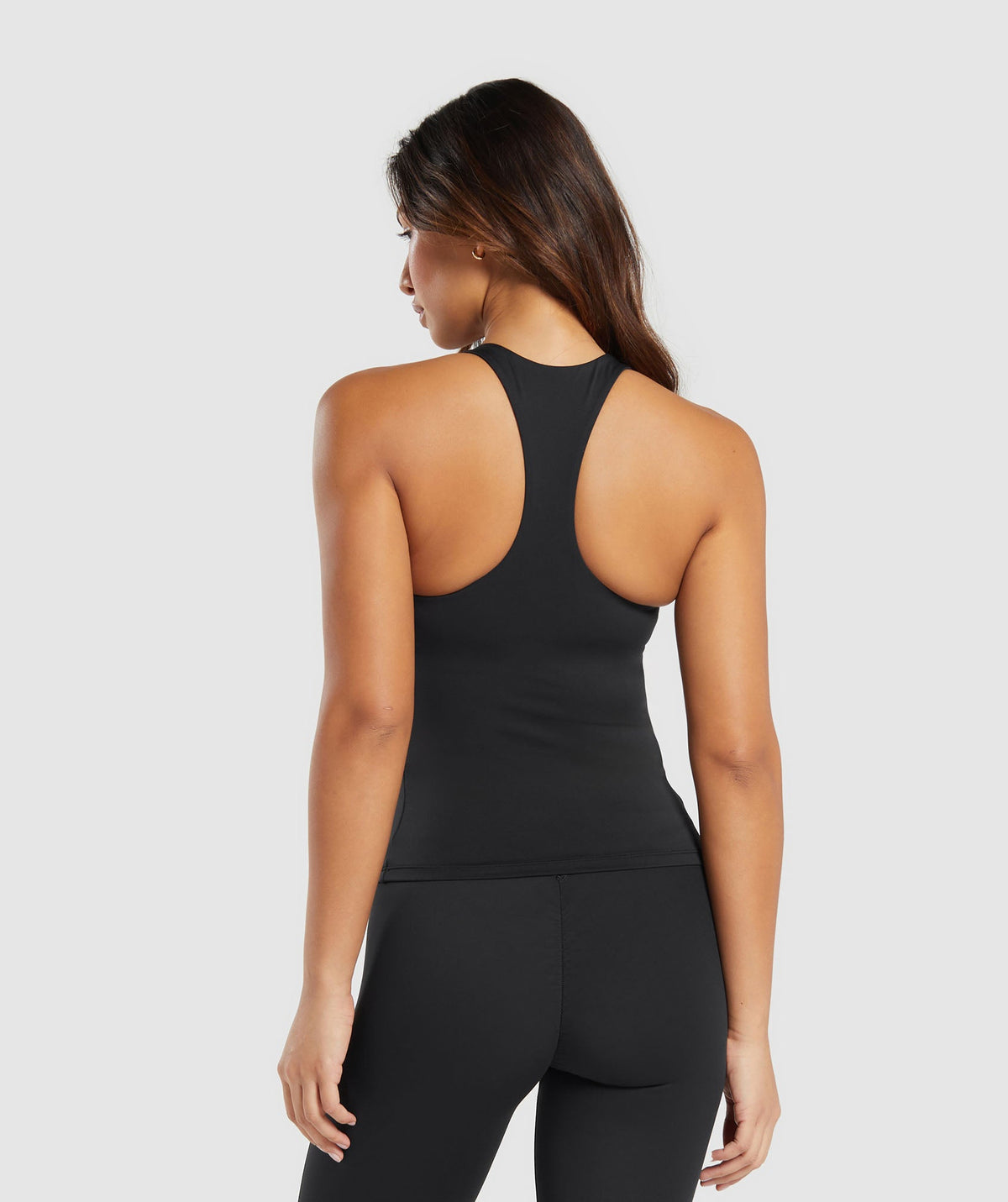 Gymshark Everyday Racer Back Tank With Shelf - Black