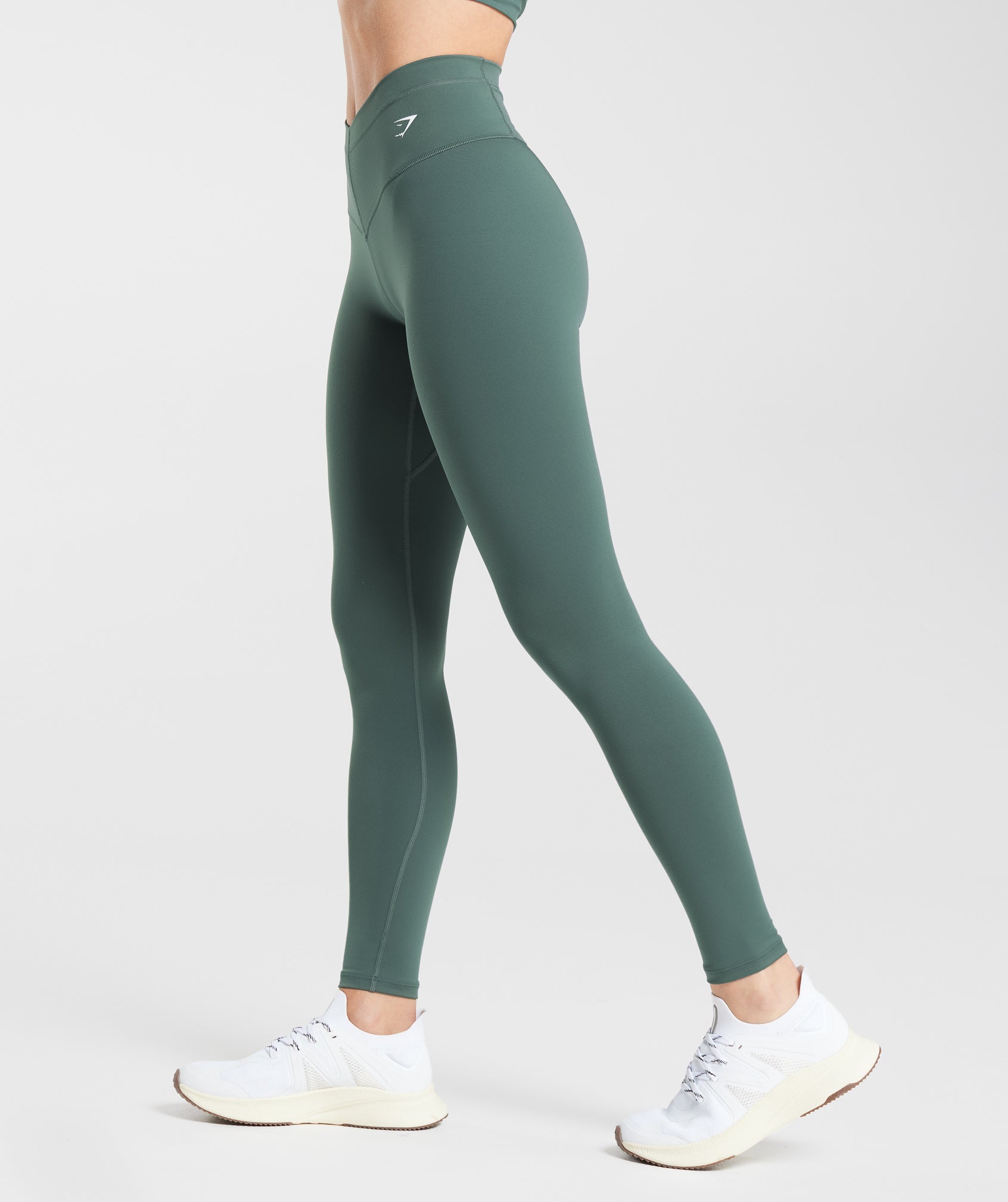 Gymshark Training V Waistband Leggings - Slate Teal