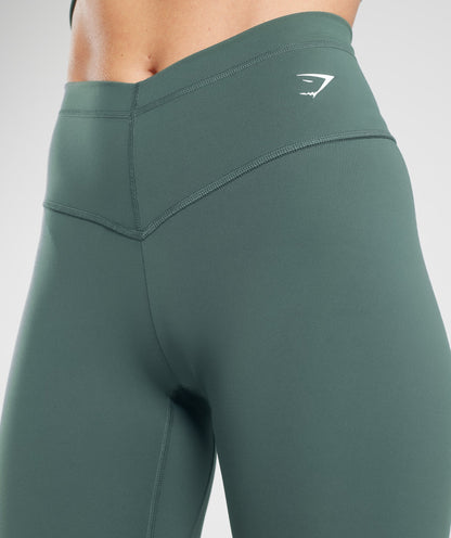 Gymshark Training V Waistband Leggings - Slate Teal
