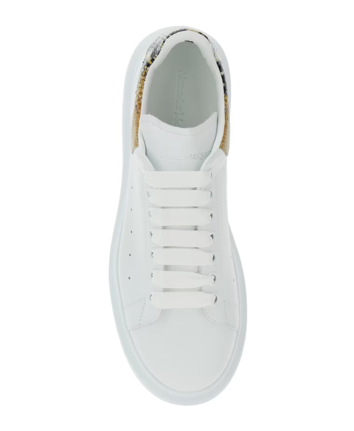 White Rubber Sole Sneakers