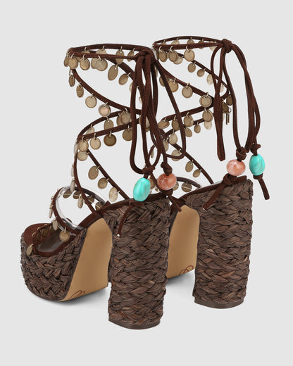 Fantastic Brown Raffia