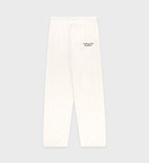 Faubourg Cableknit Wool Cashmere Pants - Cream/White