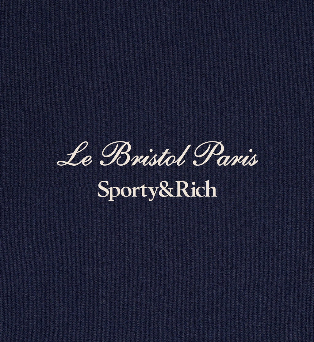 Faubourg Crewneck - Navy/Cream