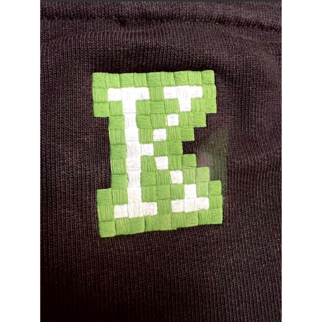 Kenzo Paris Digital Tiger Design Black Hoodie