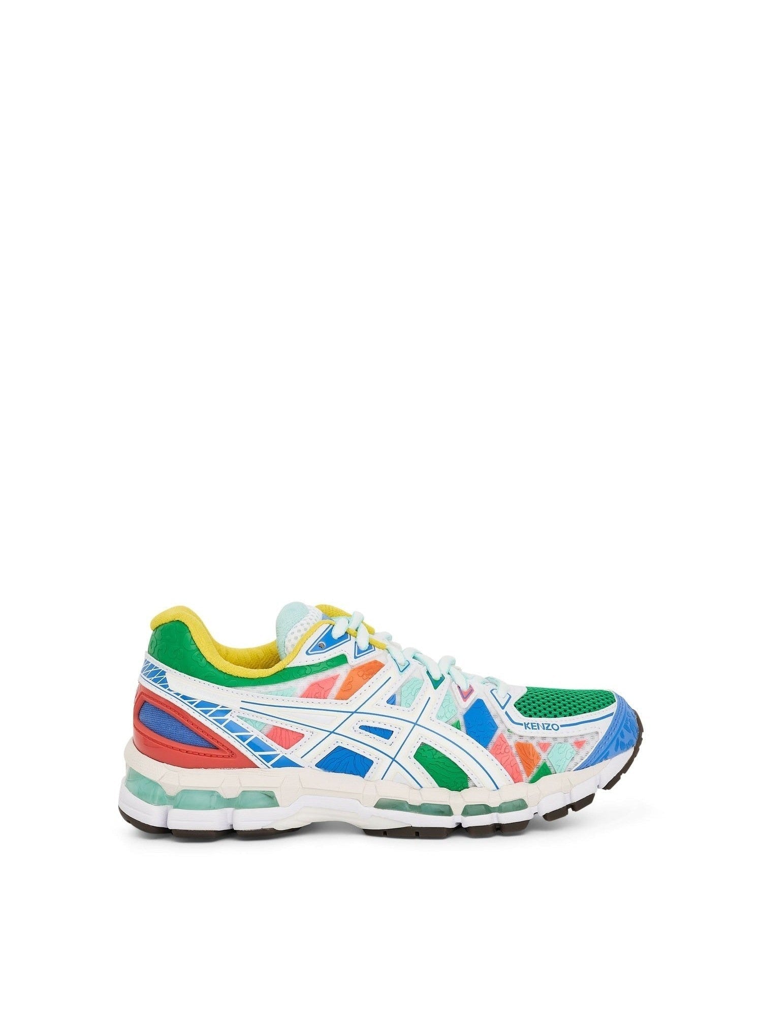 Kenzo x ASICS Gel Kayano 20 in White/Yellow