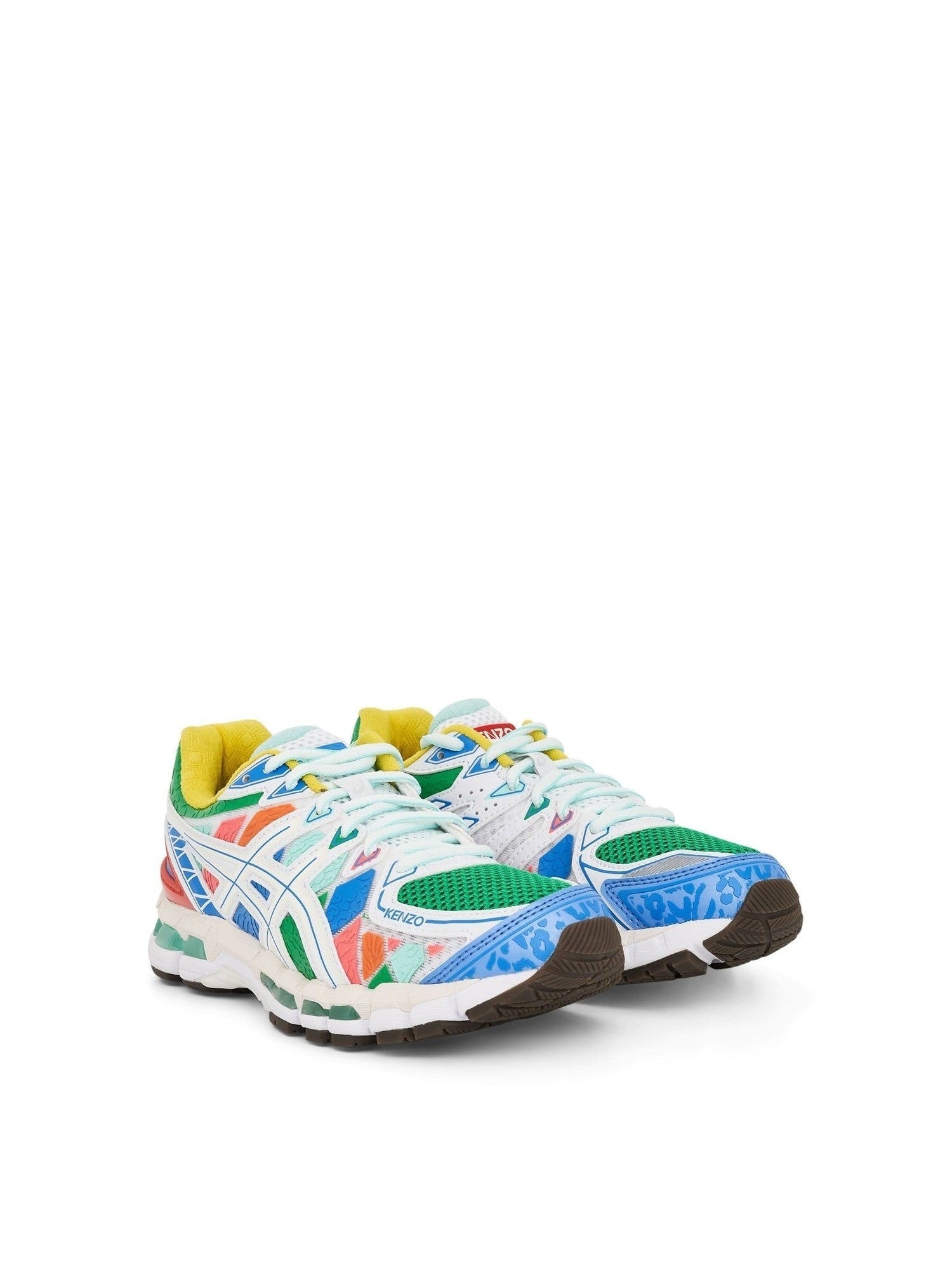 Kenzo x ASICS Gel Kayano 20 in White/Yellow