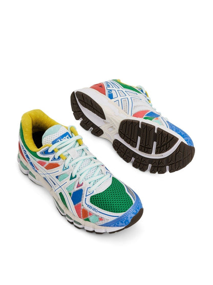 Kenzo x ASICS Gel Kayano 20 in White/Yellow