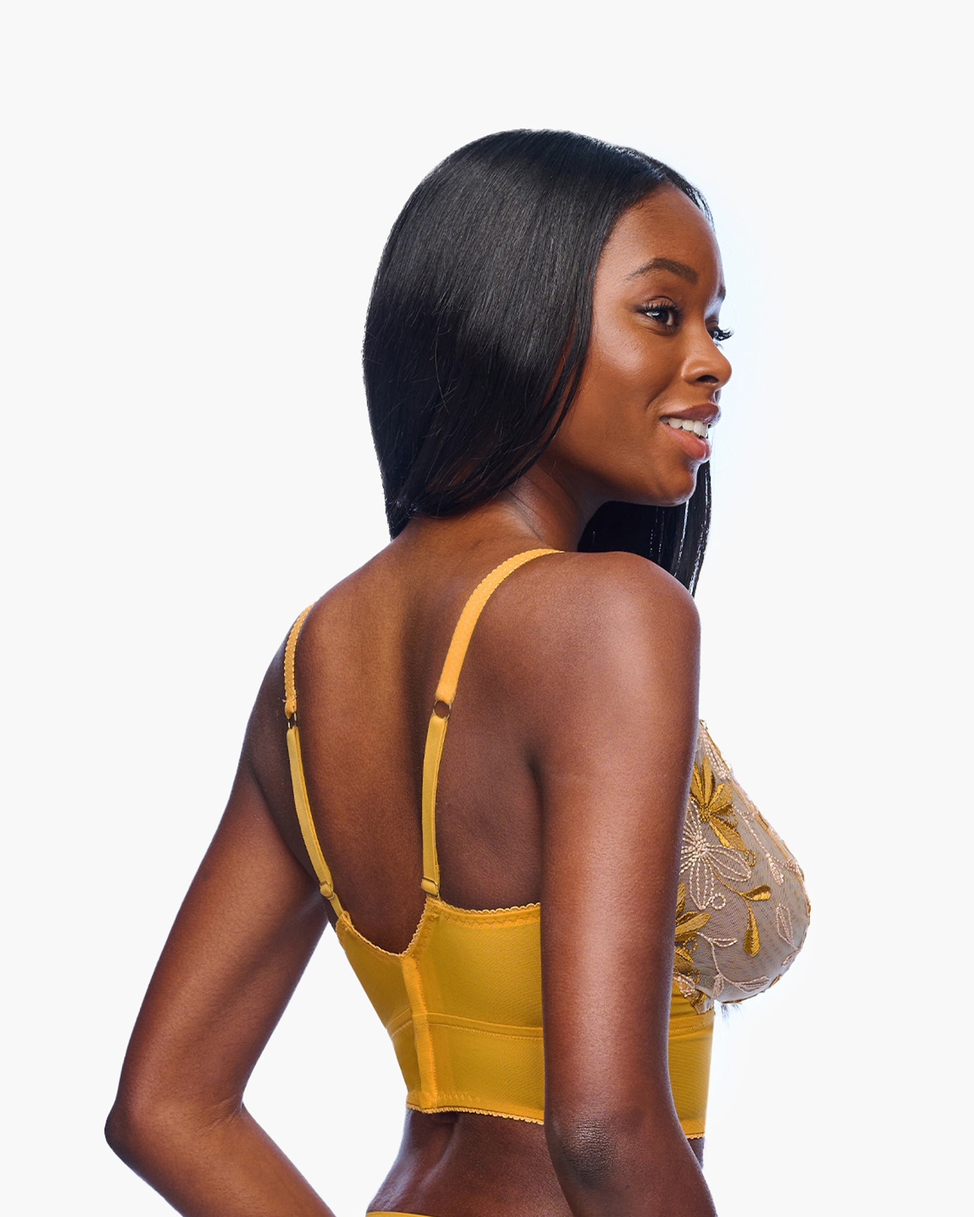 Curvy Longline Bralette