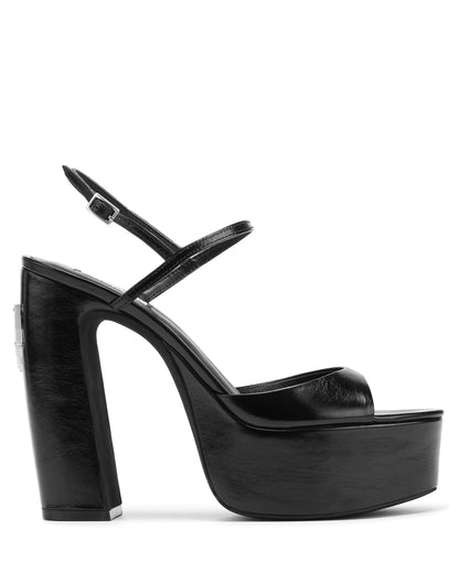 Fire Black Leather