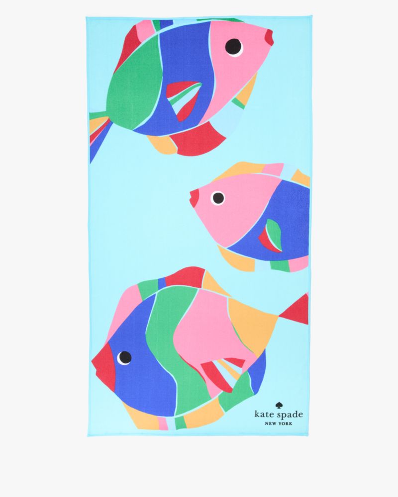 Tropical Fish Beach Towel