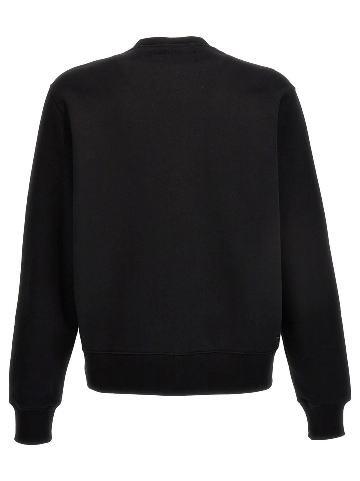AMIRI FLORAL CREW NECK SWEATSHIRT BLACK