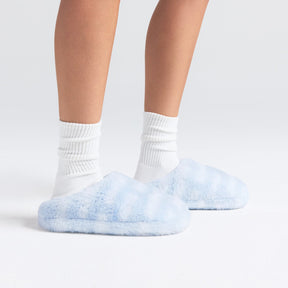 LOGO SLIPPER | BLUE QUARTZ