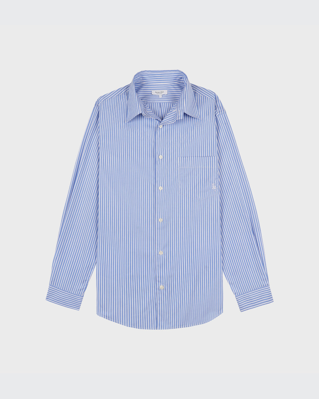 SRC Oversized Shirt - Blue Striped