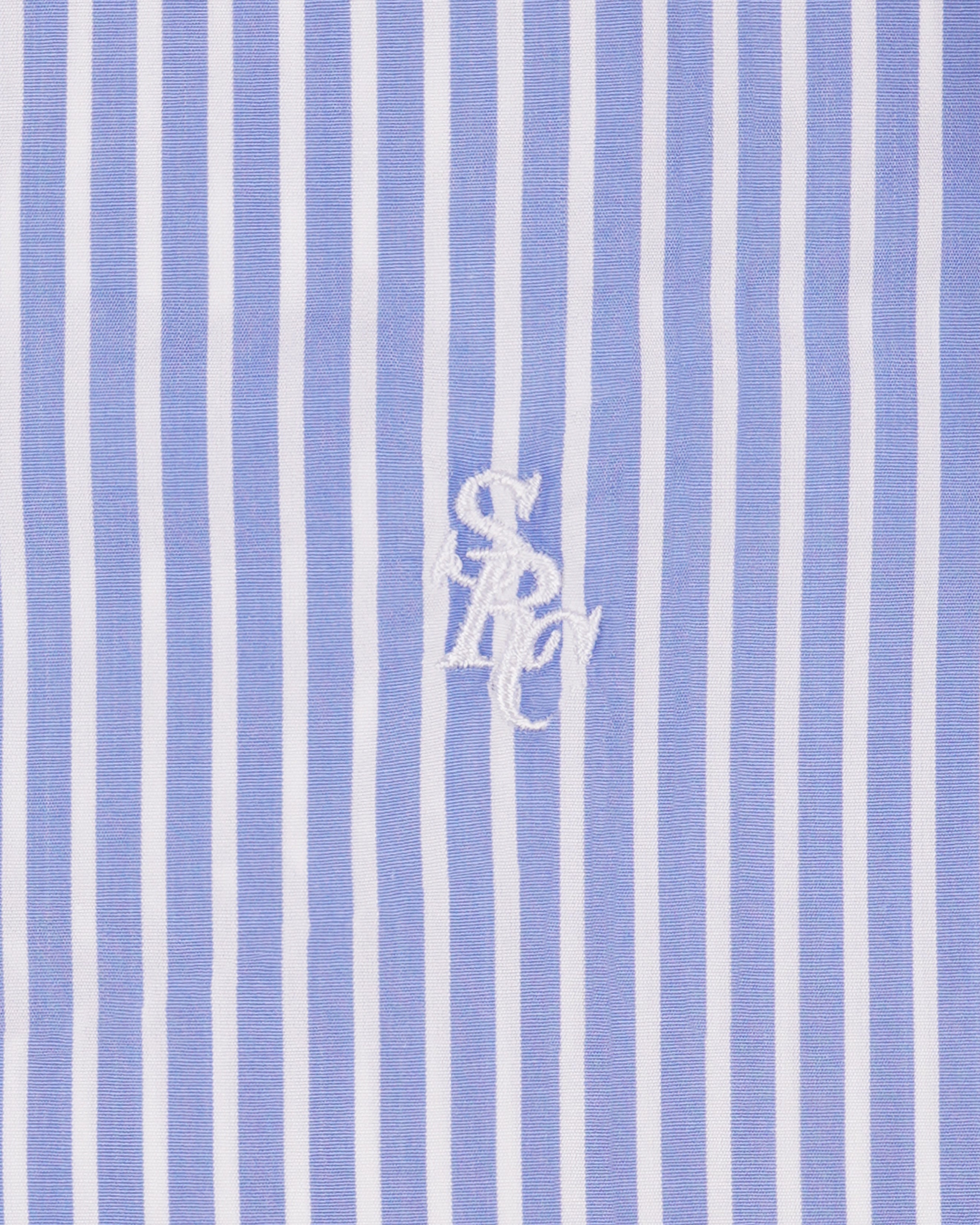 SRC Oversized Shirt - Blue Striped
